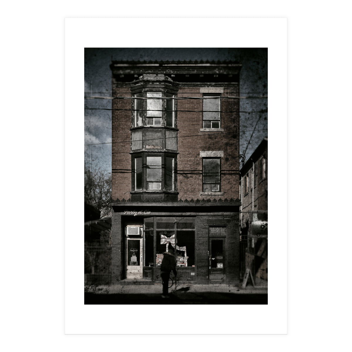 No 1112 Queen St E 2 Old Film Version (Print Only)