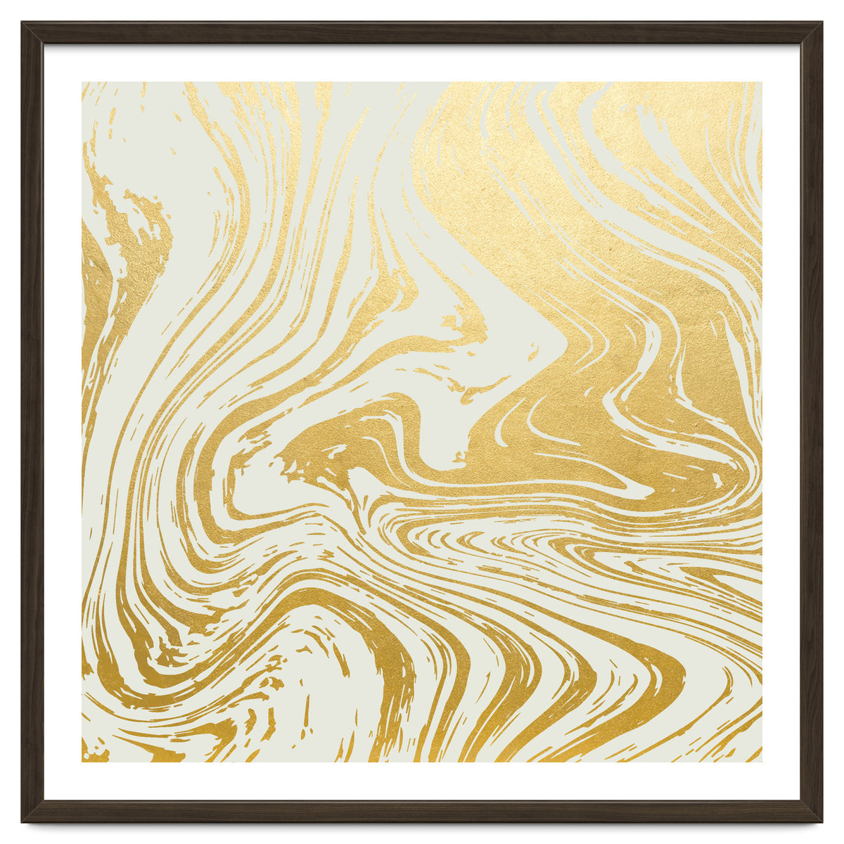 Gold Rush Minimal Illustration, Abstract Shine Luxe Glow Metallic Shimmer Golden Graphic Design