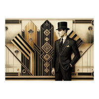 Gatsby Art Deco Noir (Print Only)
