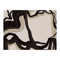 Time oil painting abstract (Print Only)