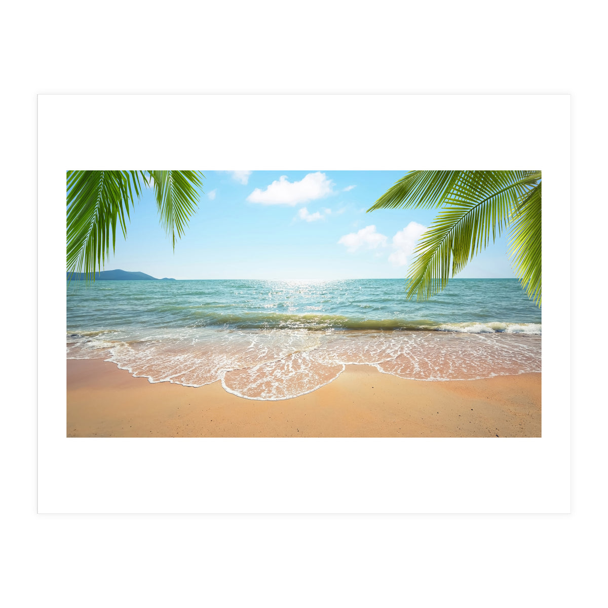Tropical Beach (Print Only)