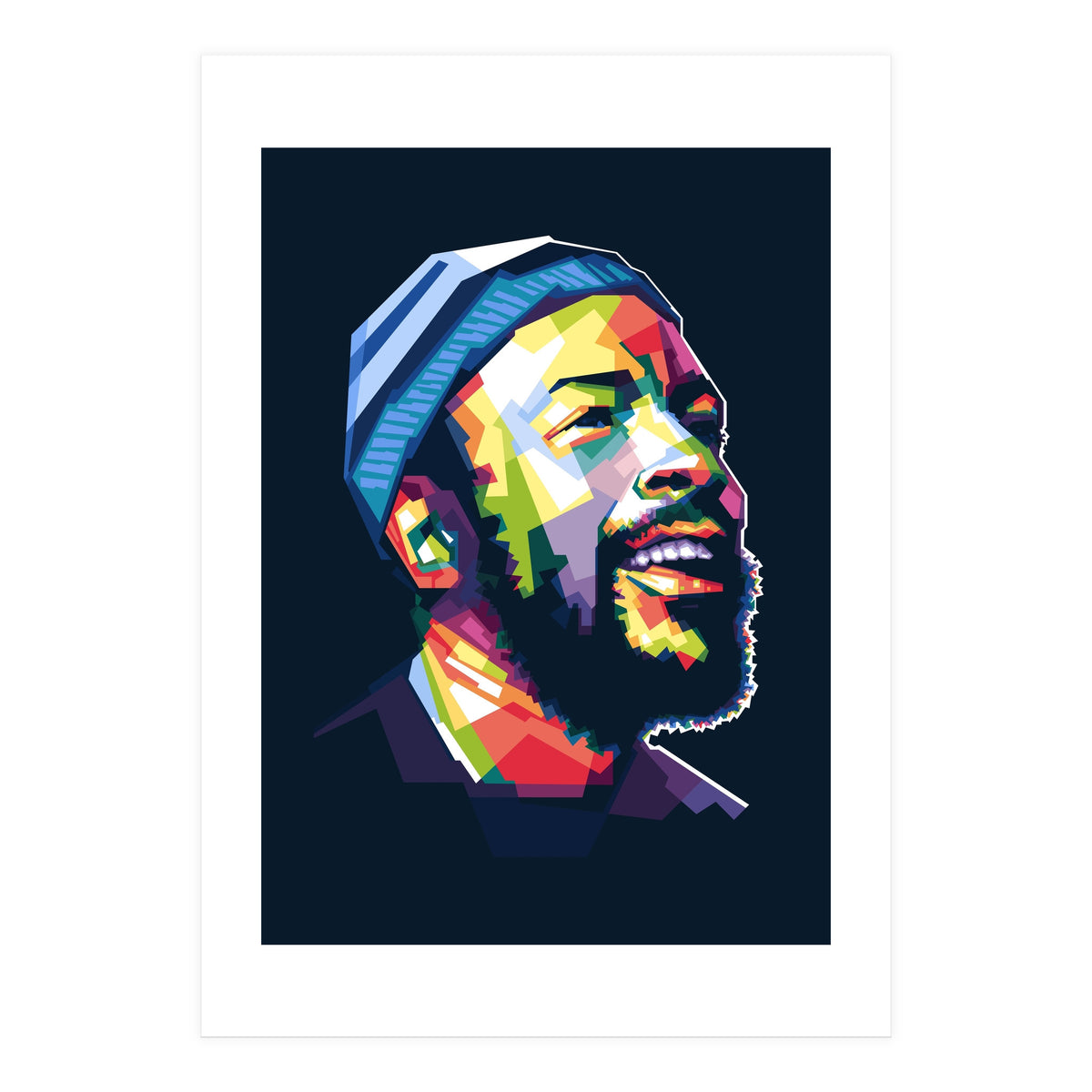 Marvin Gaye WPAP (Print Only)