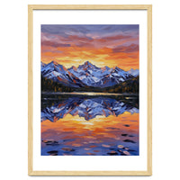 Alpenglow Reflections