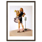 Pinup Sexy Girl Had Funny Accident On A Bus Stop thumbnail