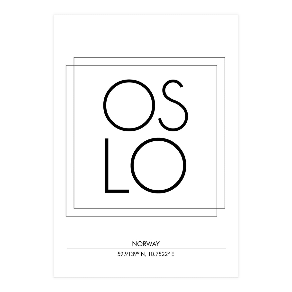 Oslo (Print Only)