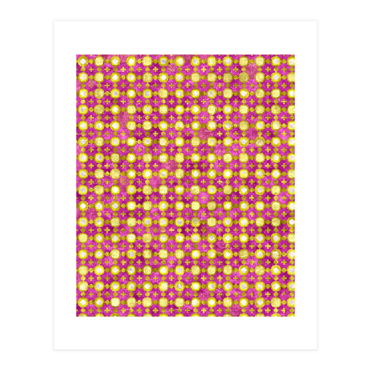 Indian Mirror Fabric (Print Only)