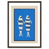 Minimal Fish On Blue thumbnail
