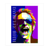 David Lee Roth Rock Singer Art WPAP (Print Only) thumbnail