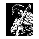 Pat Metheny American Jazz Guitarist Legend in Monochrome 3 (Print Only) thumbnail