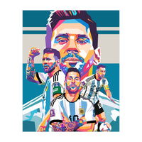 Lionel Messi art (Print Only)