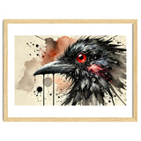 Dramatic Raven Portrait thumbnail