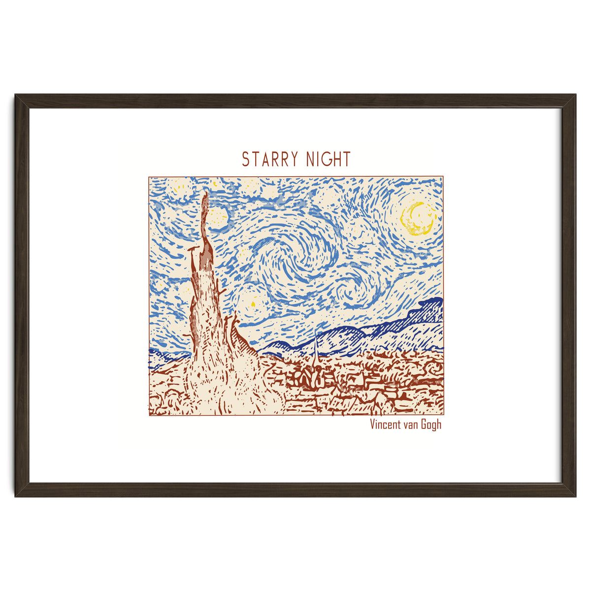 Starry Night – Vincent Van Gogh