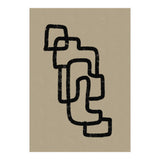 Black Minimalist Lines (Print Only) thumbnail