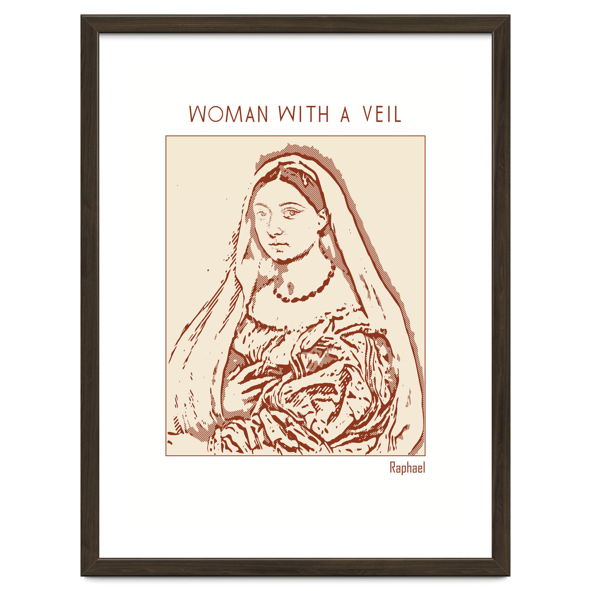 Woman With A Veil – Raphael