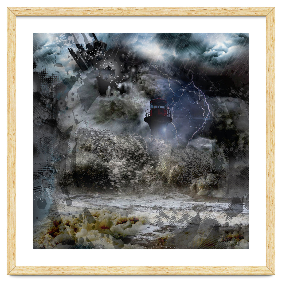 Lighthouse Storm