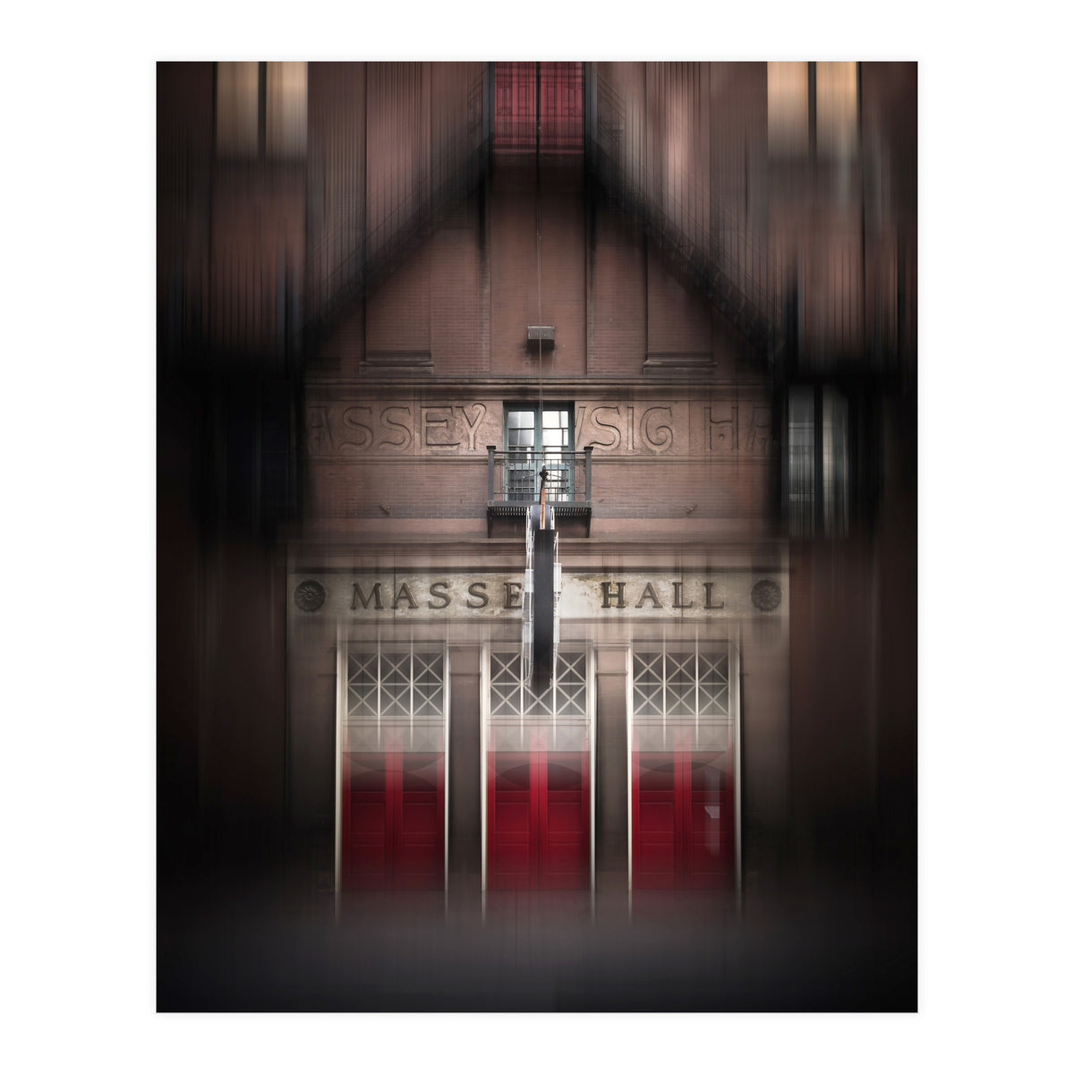 Massey Hall No 1 Color Blur Version (Print Only)