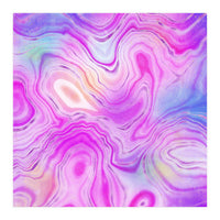Neon Agate Texture 10  (Print Only)