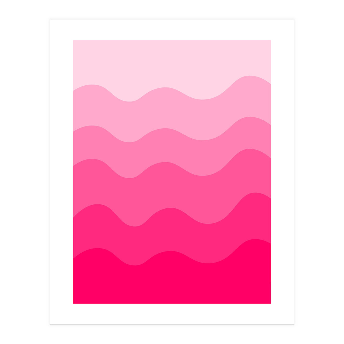 Pink gradient design (Print Only)