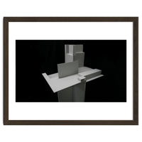 Architectural Model Grey Cardboard