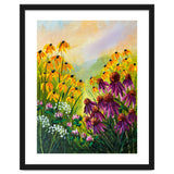 Impasto Wildflower Meadow Painting thumbnail