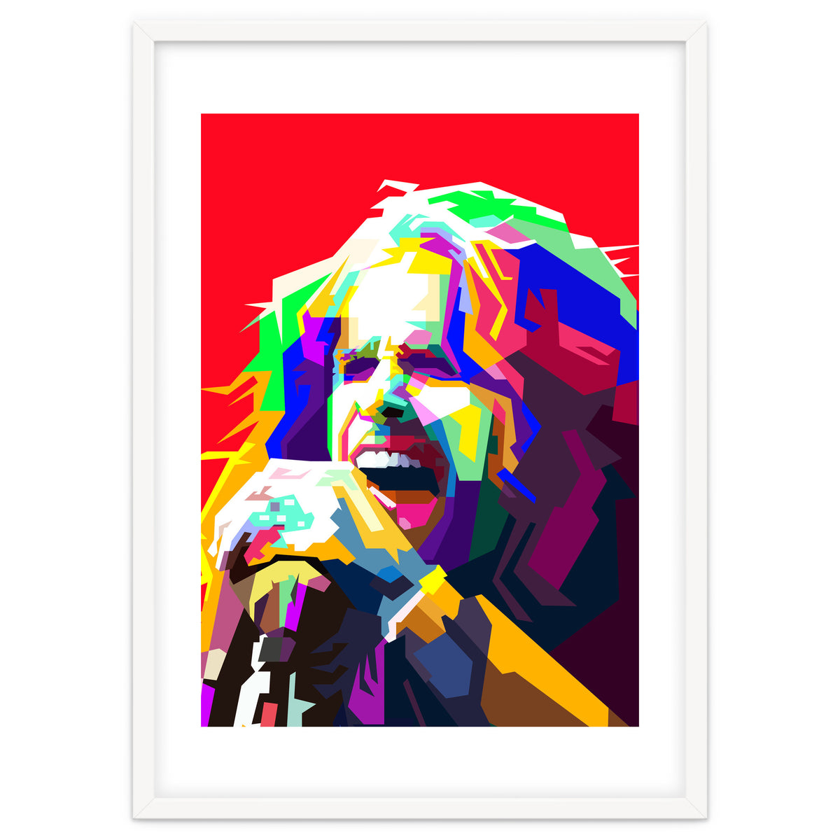 Steven Tyler Aerosmith Singer Classic Rock WPAP Style Illustration Trending Now