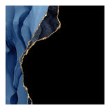 Navy & Gold Agate Texture 09  (Print Only) thumbnail
