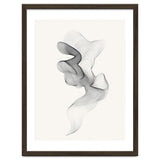 Abstract Black And White Swirling Lines Flowing Form thumbnail