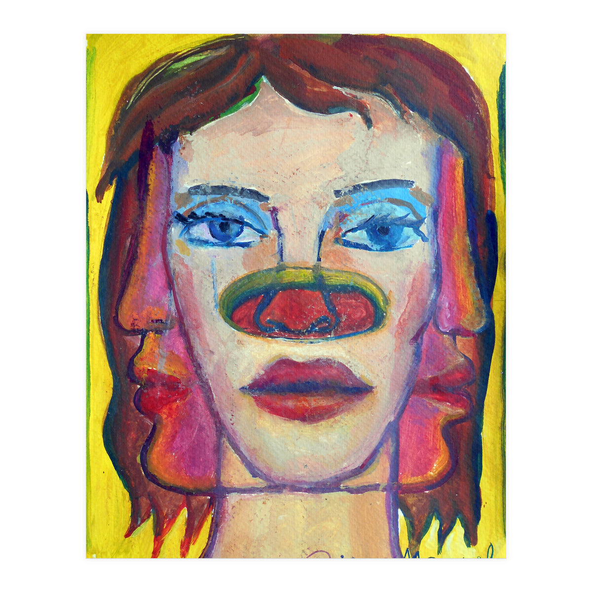 Cabeza De Mujer 16 (Print Only)