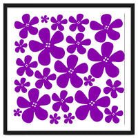 Purple Flowers Pattern