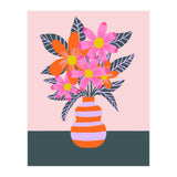 Colorful Flowers In a Vase (Print Only) thumbnail