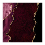 Burgundy & Gold Agate Texture 15  (Print Only) thumbnail