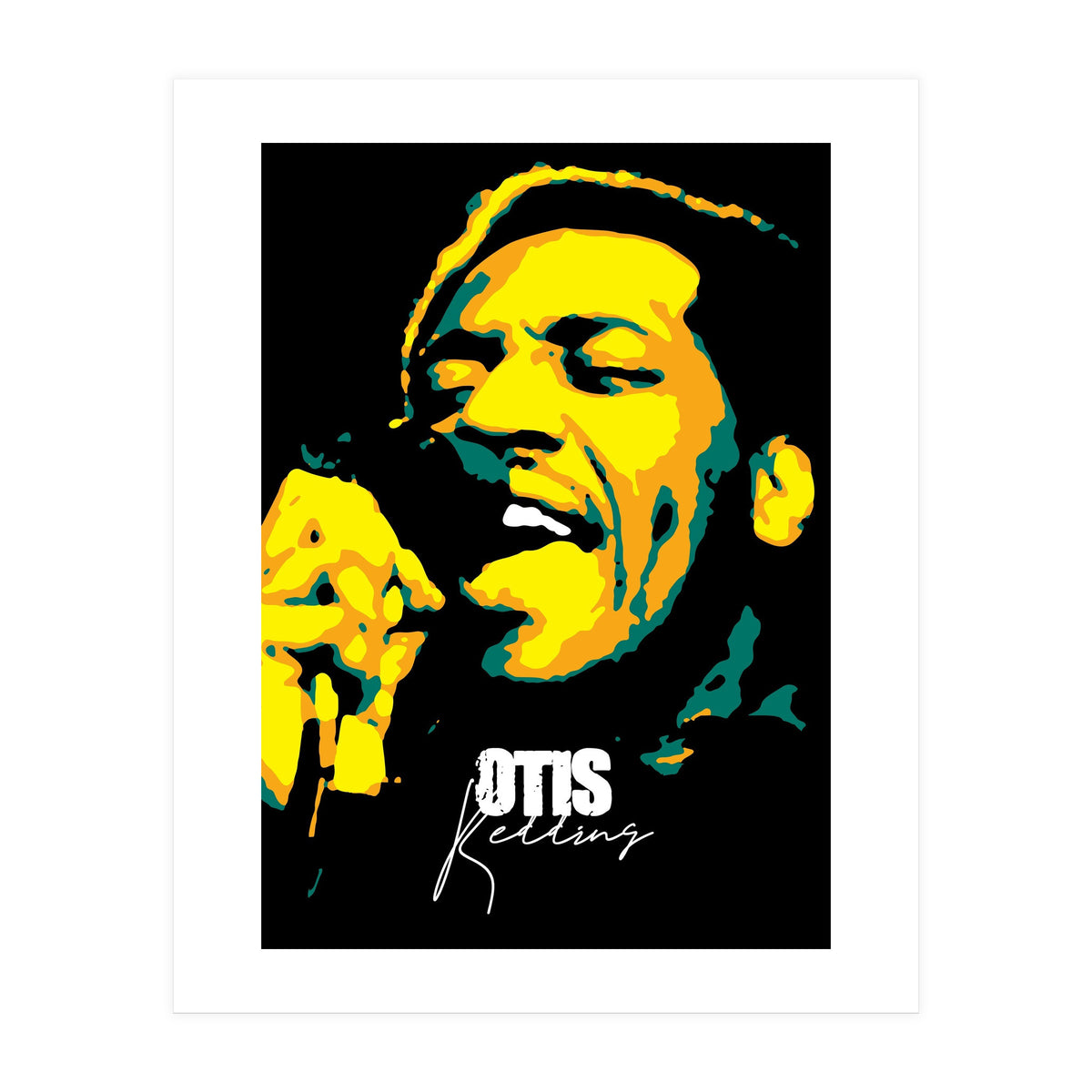 Otis Redding American Singer, Musician Legend (Print Only)