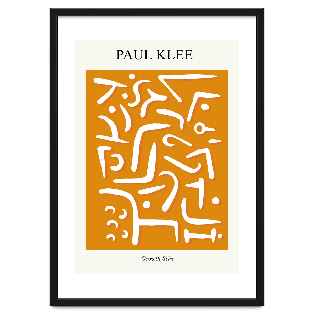 Growth Stirs  Inspired by Paul Klee