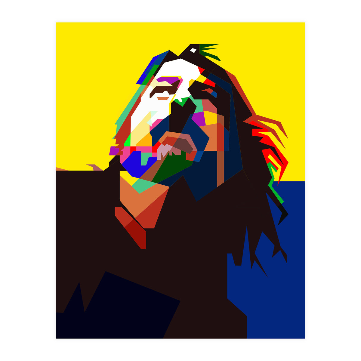 Dave Grohl Foo Fighters Grunge Sound (Print Only)