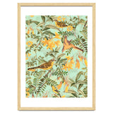 Yellow Birds in Tropical Jungle Paradise thumbnail