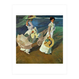 Joaquín Sorolla / 'Walk on the Beach', 1909, Oil on canvas, 205 x 200 cm. (Print Only) thumbnail