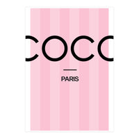 Paris Fashion Quote Art, Coco Chanel, Chic Decor (Print Only)