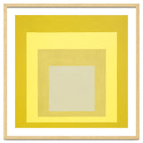 JOSEF ALBERS - HOMAGE TO THE SQUARE YELLOW WHITE thumbnail
