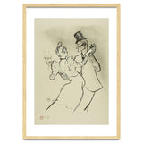 La Goulue. Henri de Toulouse-Lautrec; French, 1864-1901. Date: 1894. Dimensions: 308 × 254 mm (im... thumbnail