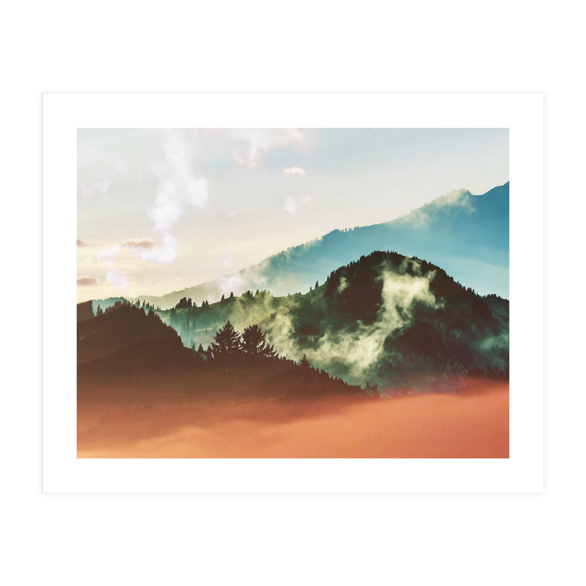 Mighty Mountain #society6 #decor #buyart (Print Only)
