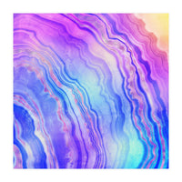 Neon Agate Texture 07 (Print Only)