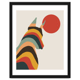 Dog Years, Rainbow Bohemian Animal, Pets Rise Dogs Retro, Eclectic Contemporary Solo thumbnail