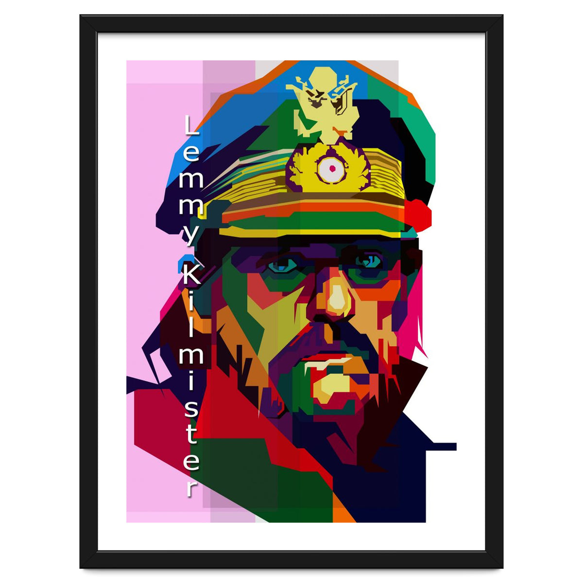 Lemmy Kilmister Motorhead English Metal Pop Art Wpap