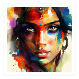 Radiant Bindi Hindu Portrait (Print Only) thumbnail