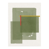 GREEN WATERCOLOR SHAPES NO.2 (Print Only) thumbnail