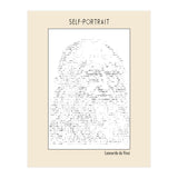 Self Portrait – Leonardo Da Vinci (ascii Art) (Print Only) thumbnail