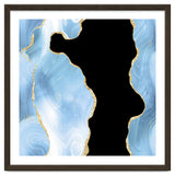 Blue & Gold Glitter Agate Texture 01 thumbnail
