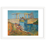 Drawbridge at Arles with a group of washerwomen (pont de Langlois, Arles, France). thumbnail