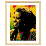 Angela Davis Colorful abstract Art thumbnail
