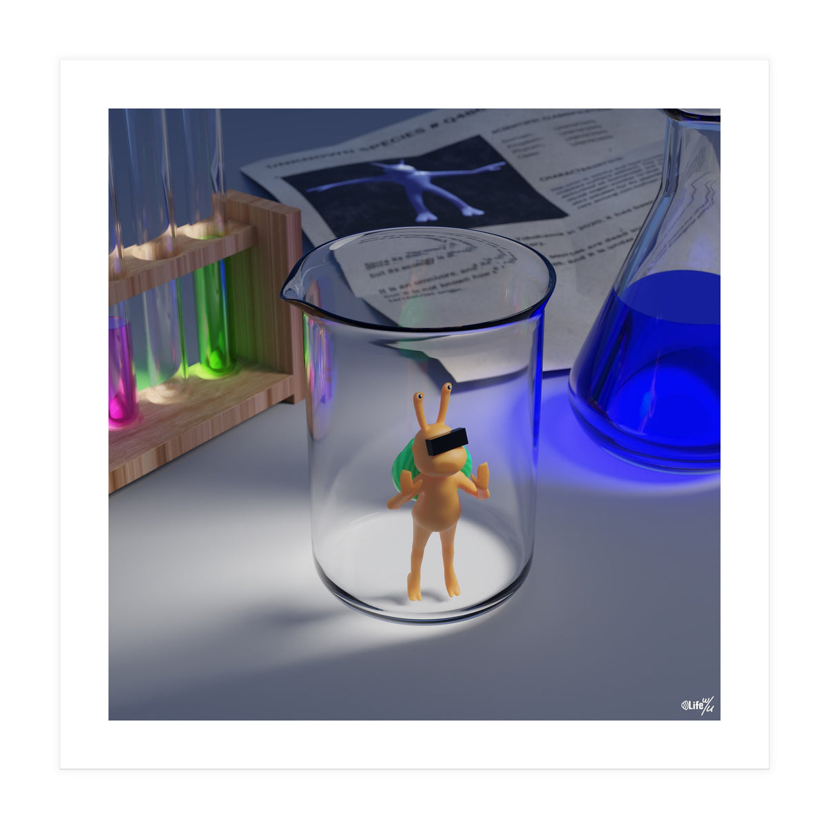 Experiment (Lwuba 035 Experiment) (Print Only)